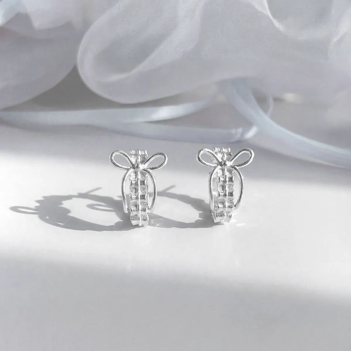 PENDRA Hoop Sterling Silver 9 Earrings