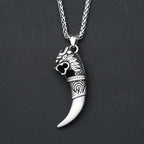 PENDRA Wolfthorn Stainless Steel Wolf Tooth Pendant