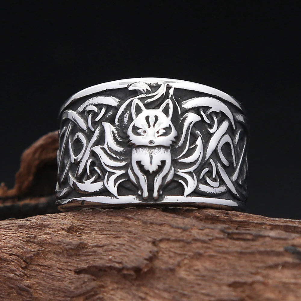 PENDRA Kitsune Nine-Tailed Fox Ring