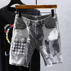 PENDRA Washed Distressed Fit Pants