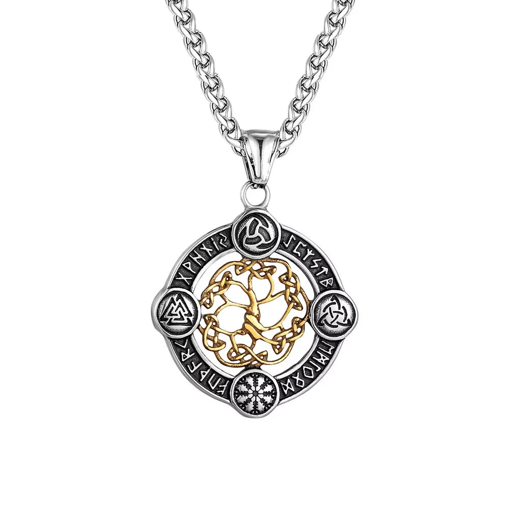 PENDRA Arboris Vintage Viking Tree of Life Necklace