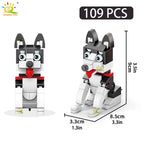 PENDRA Dog Amimal Micro Building Set