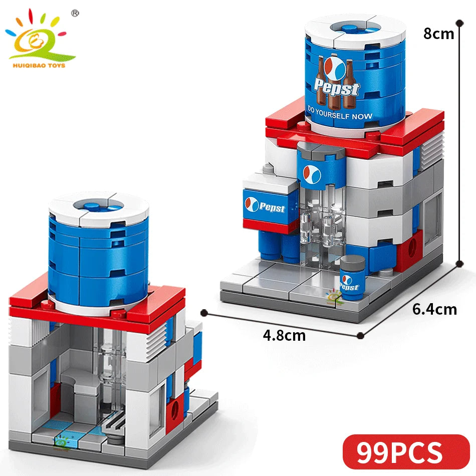 PENDRA Commercial Coffee Mini Building Set