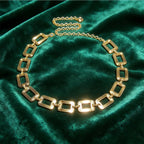 PENDRA Celesina Gold Luxury Waist Chain Belt