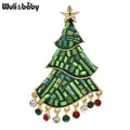 PENDRA Noelina 2-Design Christmas Tree Brooch