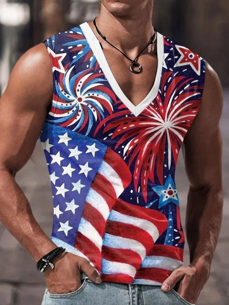 PENDRA Flag Printed T-Shirt