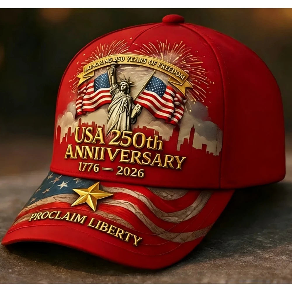 PENDRA 250th Anniversary 3d Baseball Cap
