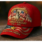 PENDRA 250th Anniversary 3d Baseball Cap