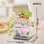 PENDRA Cute Shop Micro Building Set