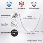 PENDRA Sword Cuban Pendant Necklace