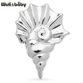 PENDRA Seagold Gold-Plated Stainless Steel Conch Brooch