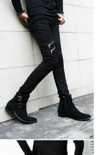 PENDRA Denim Zipper Pants