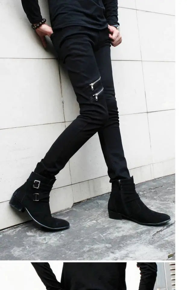 PENDRA Denim Zipper Pants