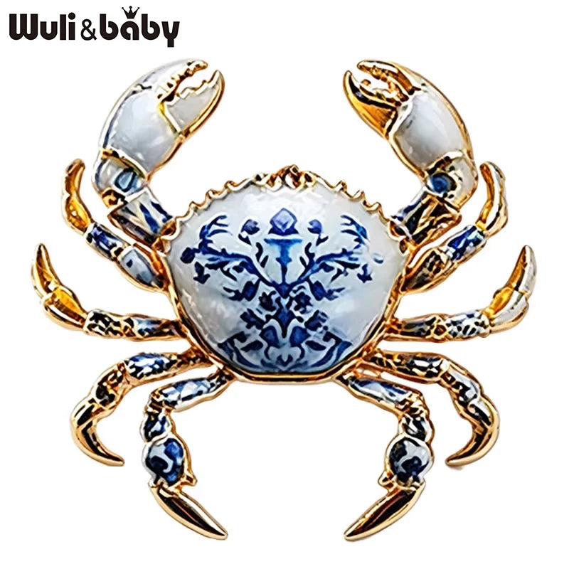 PENDRA Porcelain Animal Collection Brooch