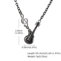 PENDRA Guitar Music Pendant Necklace