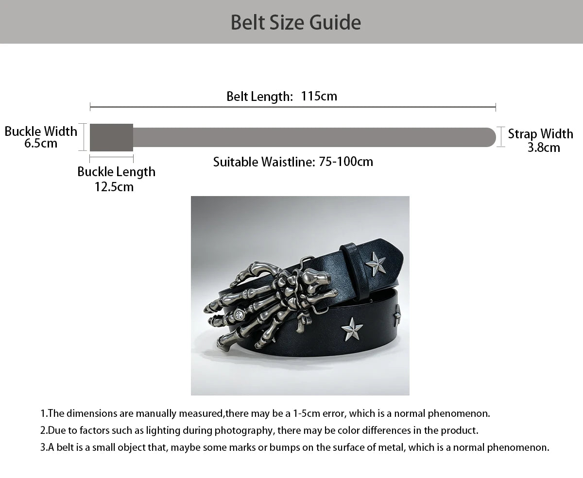 PENDRA Bellaellea Leather Western Luxury Belt