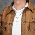 PENDRA Jormora Cross Charm Necklace