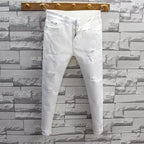 PENDRA Cotton Distressed Streetwear Trousers