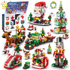 PENDRA Elk Deer Santa Building Set