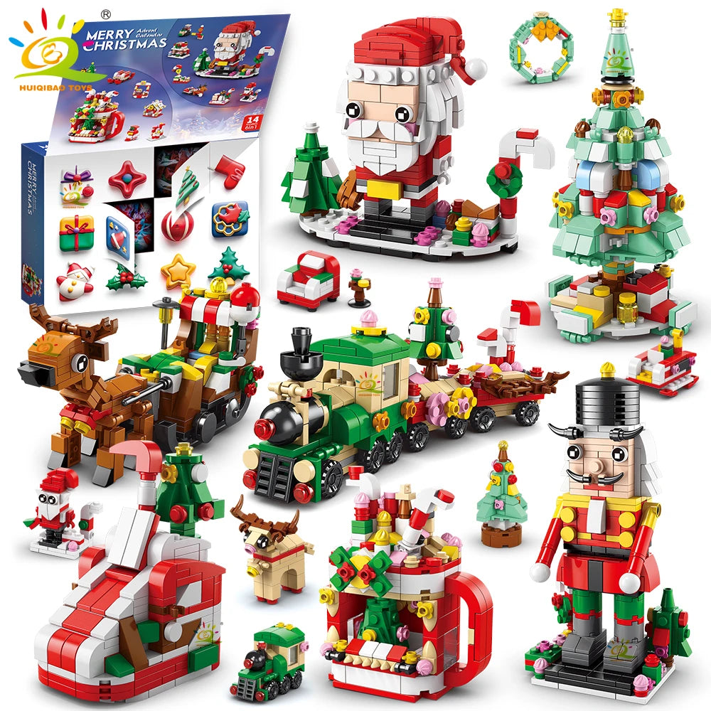 PENDRA Countdown Calendar Elk Building Set