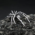 PENDRA Spiderweb Gothic Spider Pendant