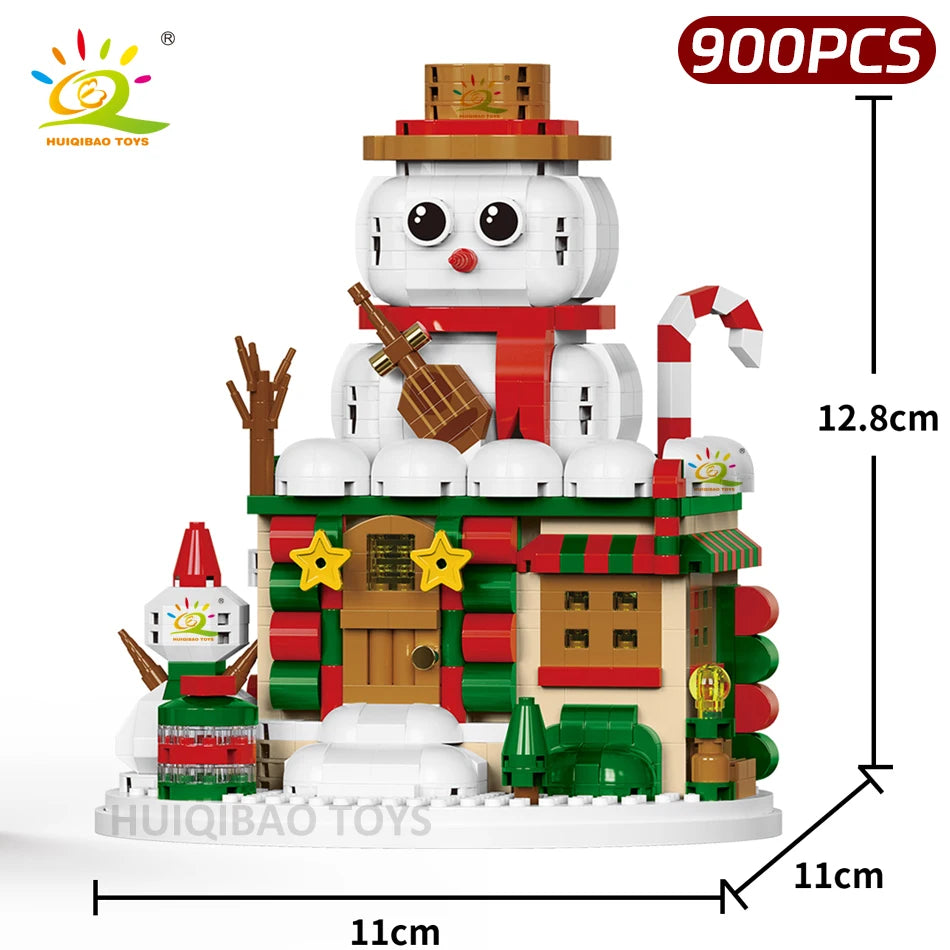 PENDRA Elk Deer Santa Building Set