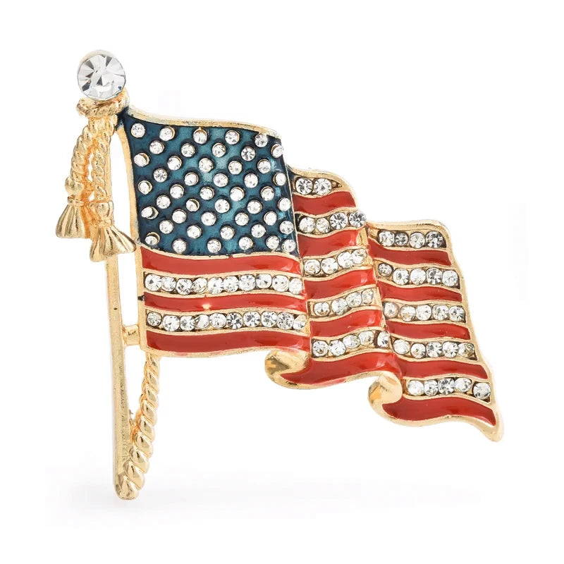 PENDRA America's 250th Independence Day Brooch