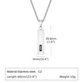 PENDRA Bar Vertical 2 Pendant Necklace