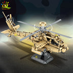 PENDRA Military Helicopter Army Building Set