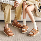 PENDRA Cowhide Non Stuffy Sandals