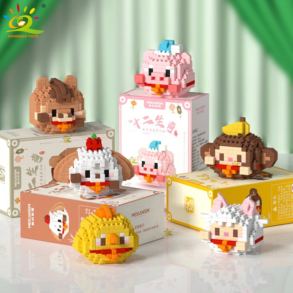 PENDRA Cute Delicious Micro Building Set