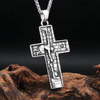 PENDRA JesusSavior Christian Cross Pendant