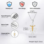 PENDRA Cross Orthodox Pendant Necklace