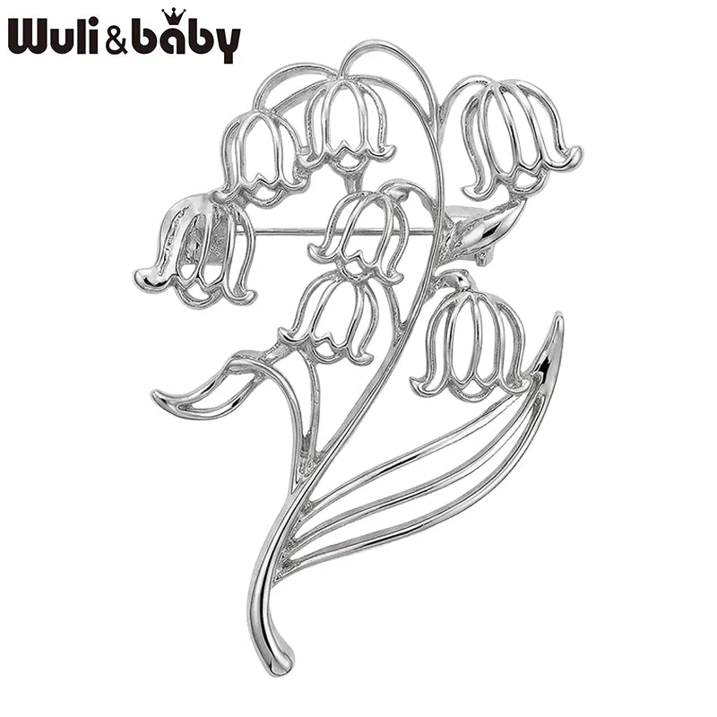 PENDRA Liliana Alloy Lily Flower Brooch