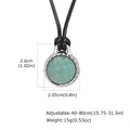 PENDRA Tiger Stone Pendant Necklace