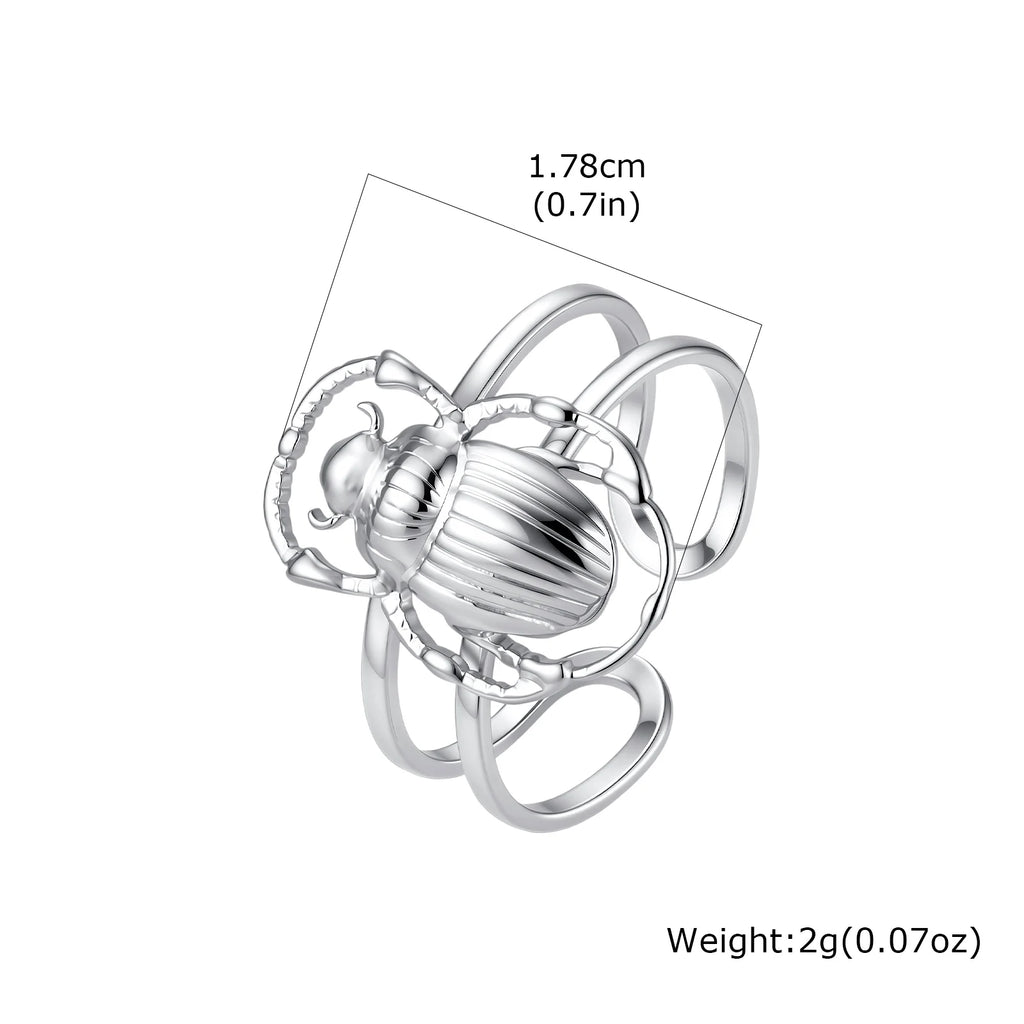 PENDRA Jortari Silver Tone Ring