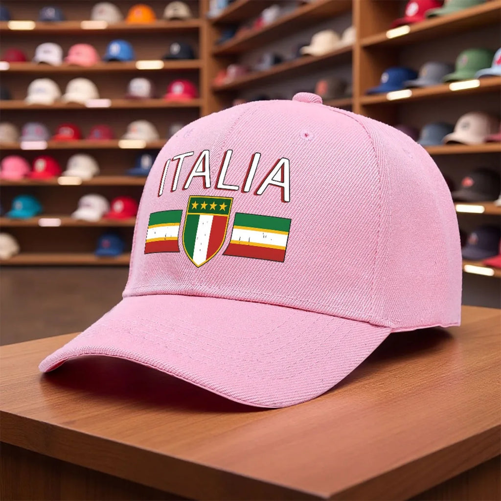 PENDRA Italian Flag Italia Baseball Cap
