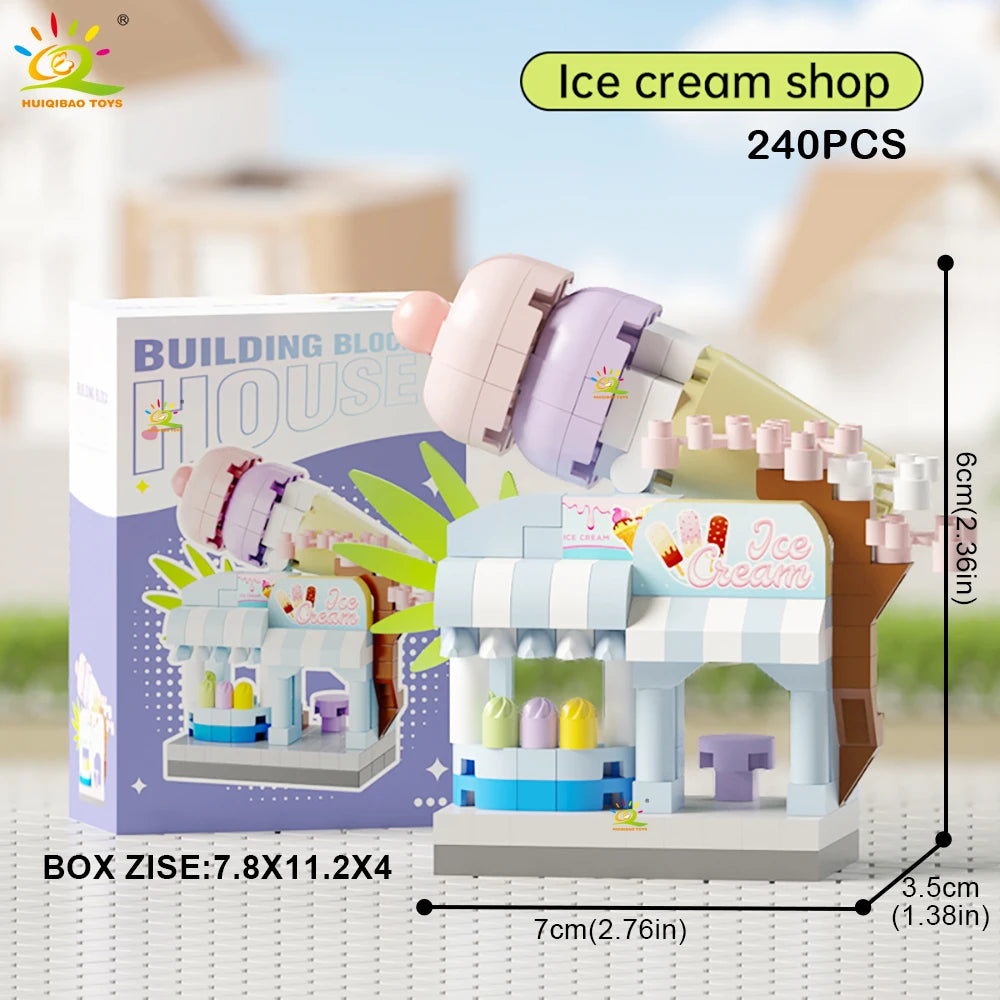 PENDRA Shop Burger Micro Building Set
