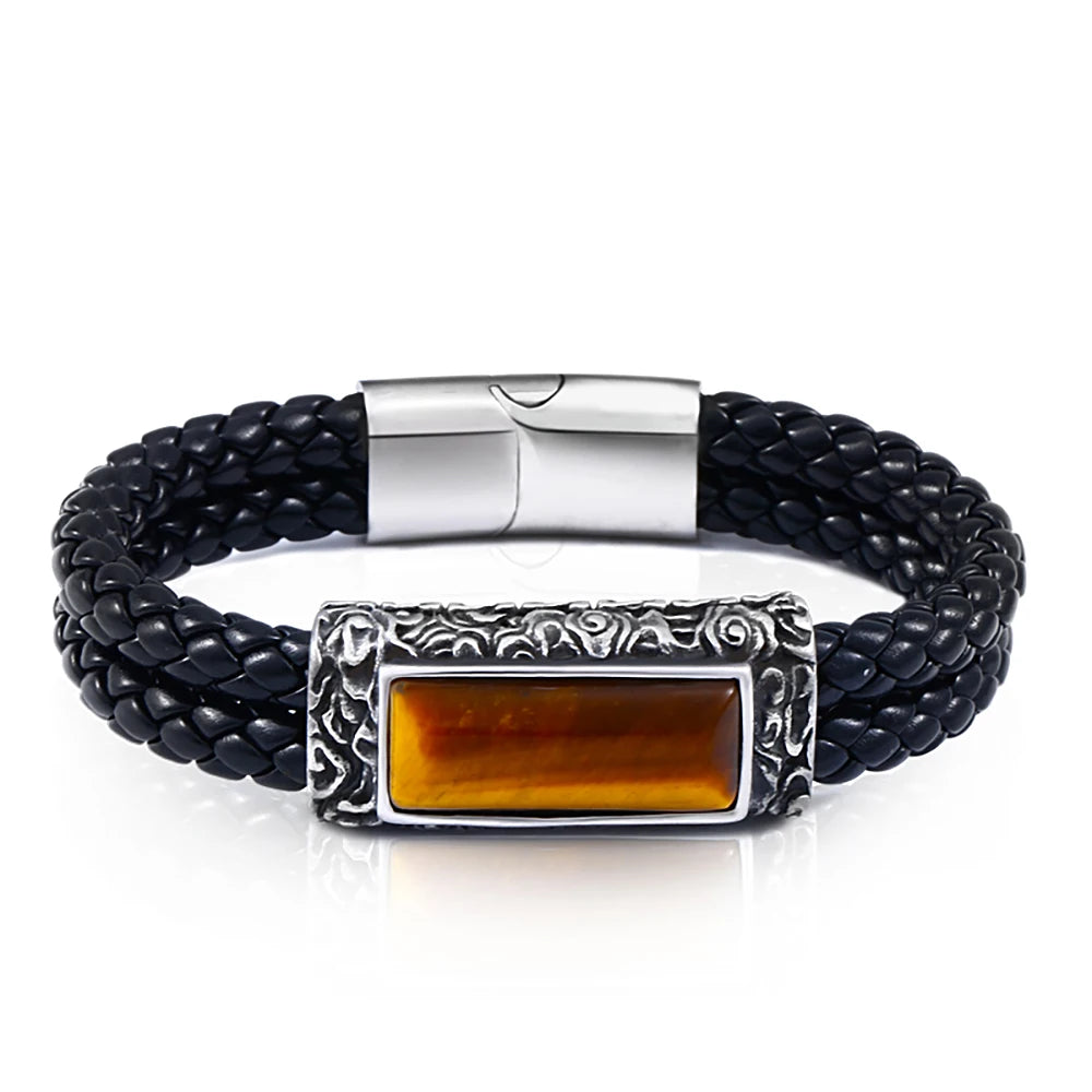 PENDRA Wheatline Stainless Steel Cuff Bracelet