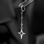 PENDRA Grimstar Cross Drop Earrings