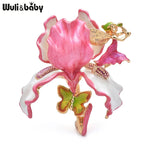 PENDRA Elfbloom Luxury Enamel Elf Flower Brooch