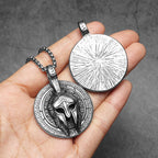 PENDRA Roman Warriors Steel Necklace
