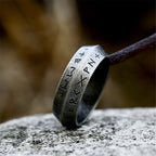 PENDRA Rune Silver Ring