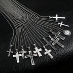 PENDRA Cross Plain Pendant Necklace