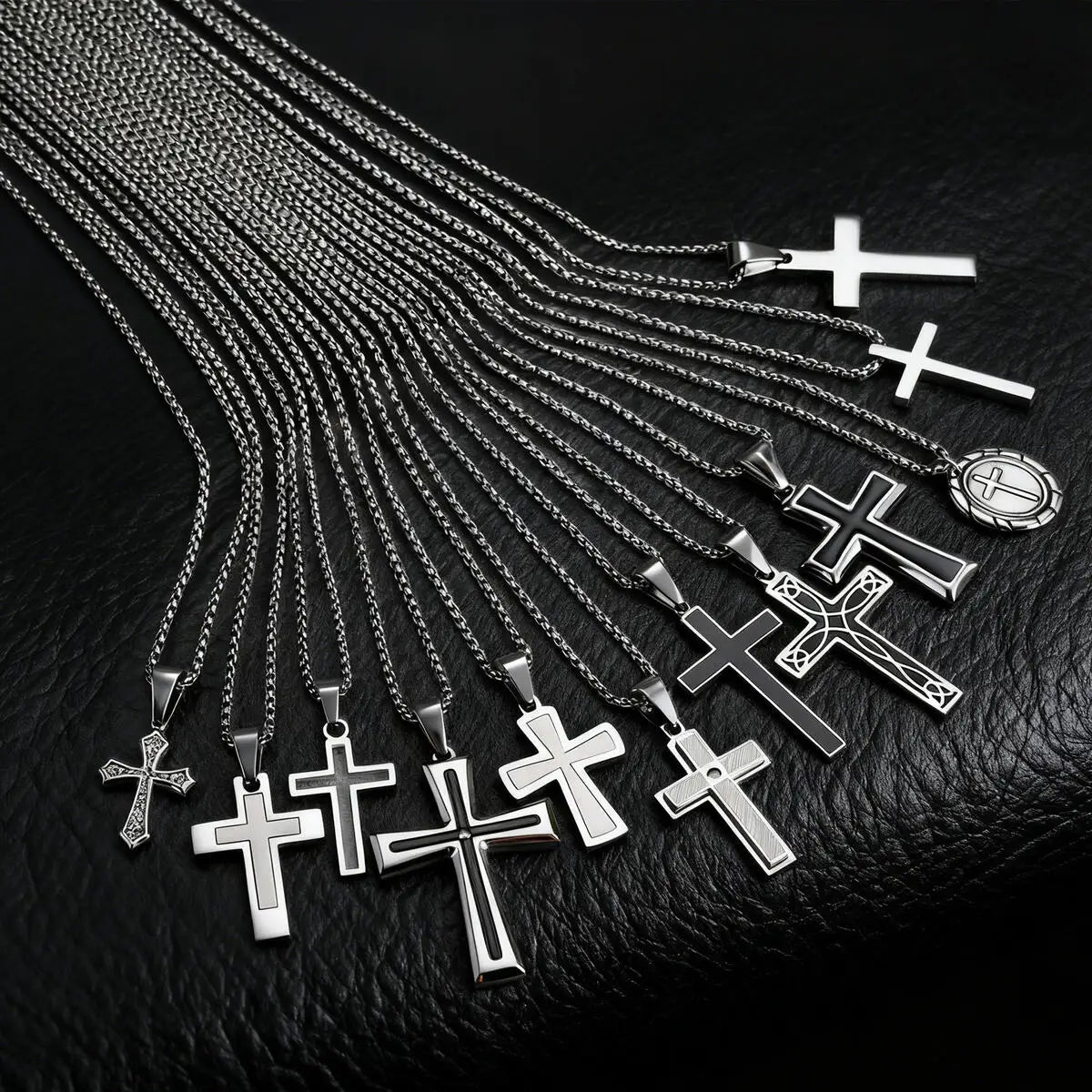 PENDRA Cross Plain Pendant Necklace