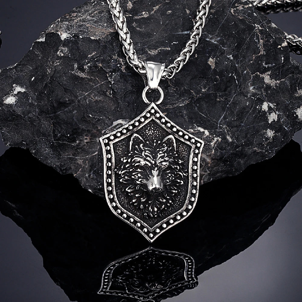 PENDRA Wolf Vikings Necklace
