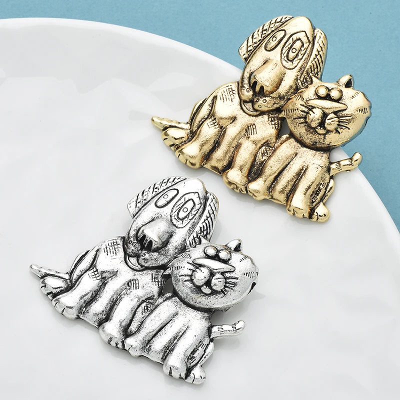 PENDRA Felina3 Cat Brooch