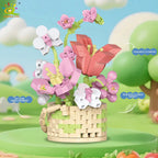 PENDRA Pot Rose Micro Building Set