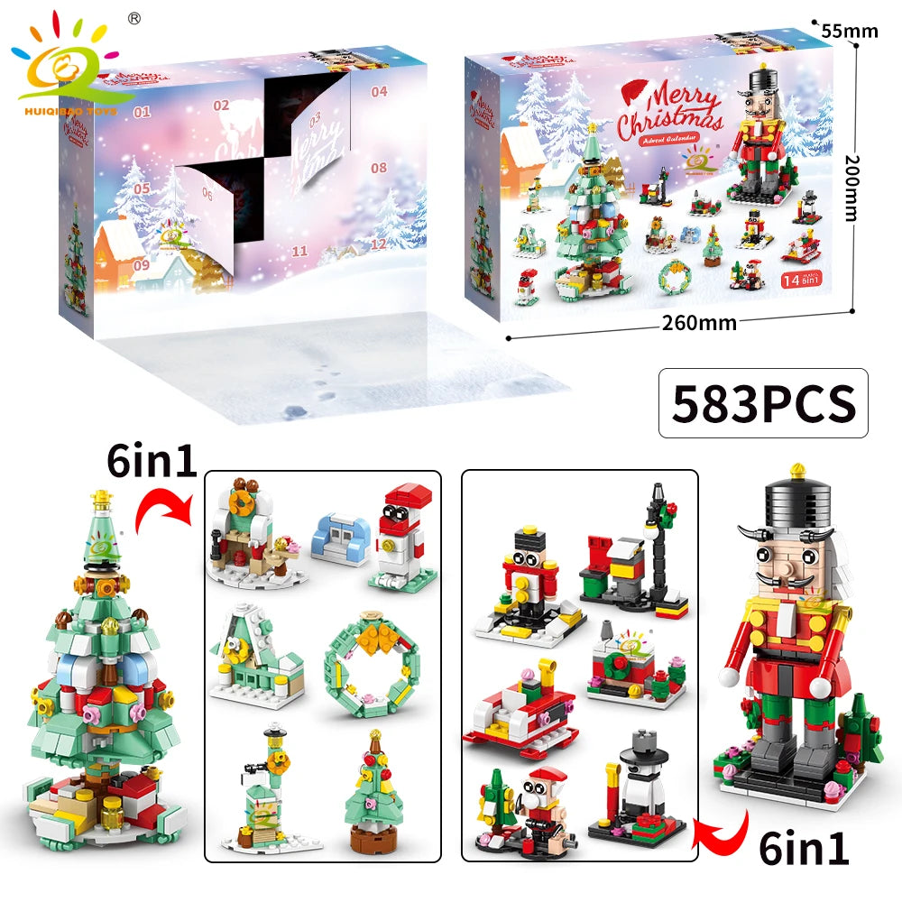 PENDRA Countdown Calendar Elk Building Set