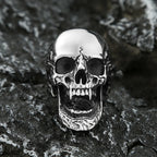 PENDRA Vampireskull High Polish Gothic Ring